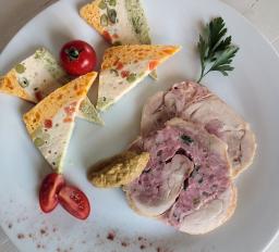 Poulet farci et sa terrine de légumes Jeff1 Poulet farci et sa terrine de légumes
