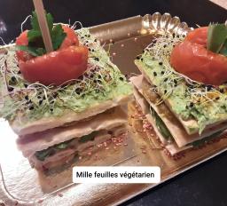 Millefeuilles végétarien Jeff1 Millefeuilles végétarien